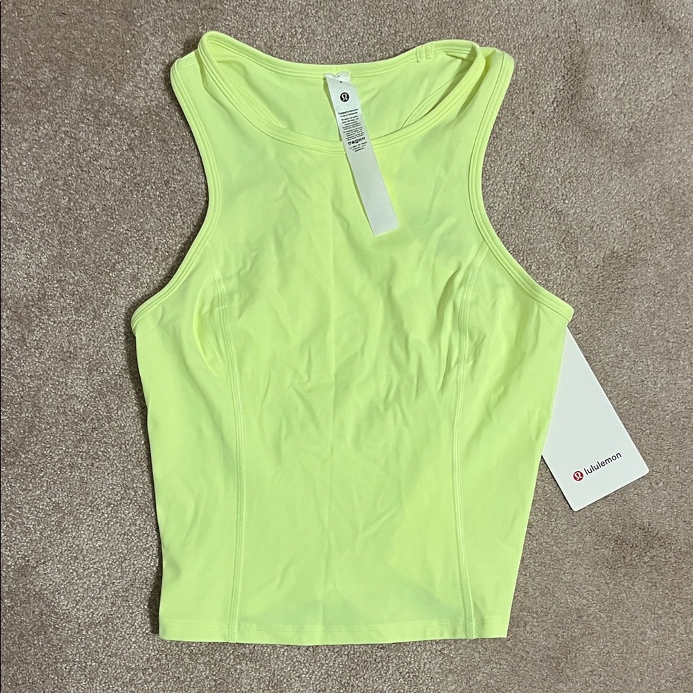 NWT Lululemon Nulux Racerback Cropped Run Tank